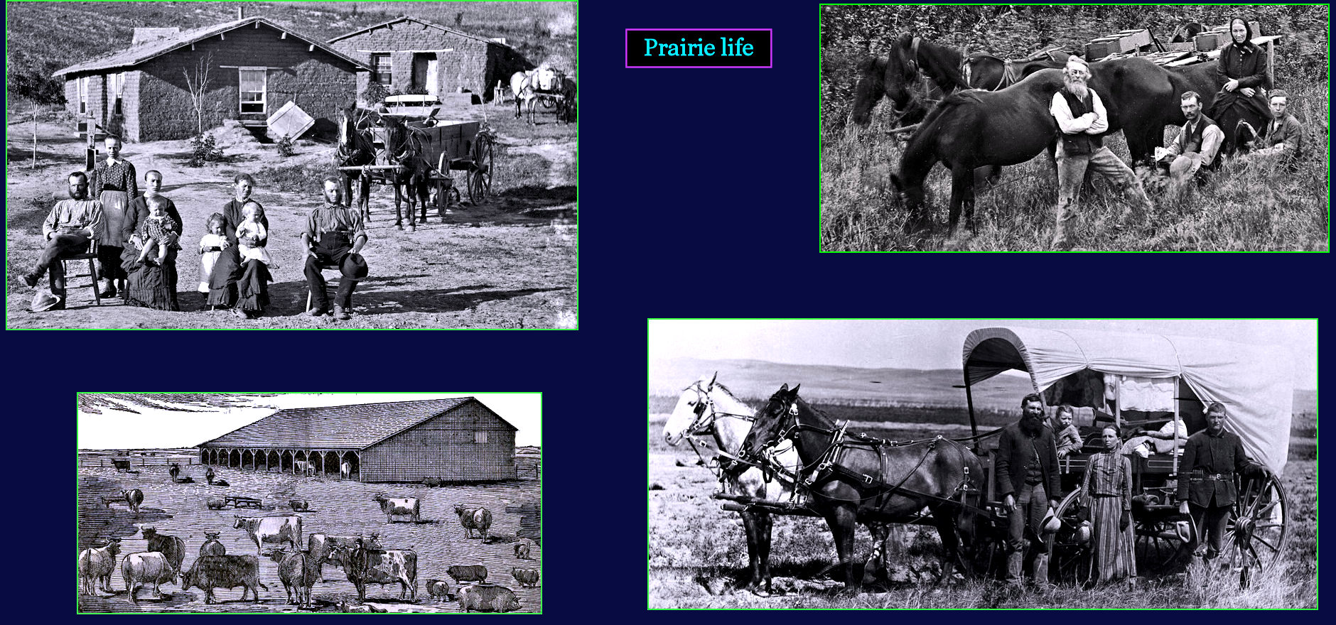Prairie life, 1890